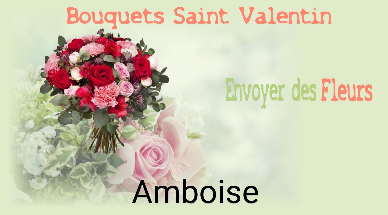 Roses de Saint-Valentin livrées à Amboise